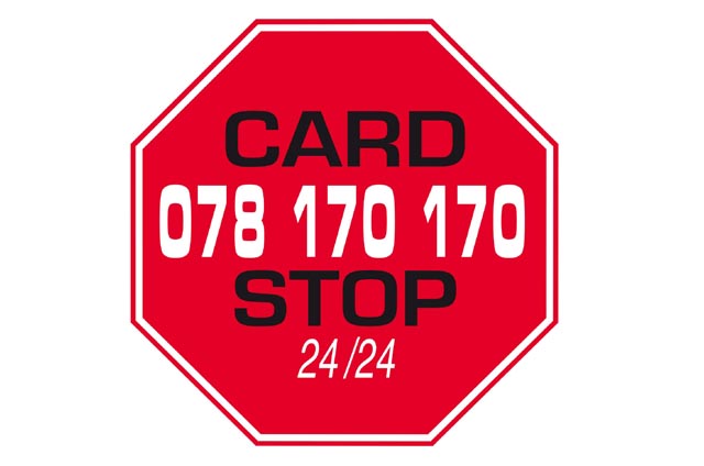 Card Stop est joignable au numéro 078-170 170 désormais